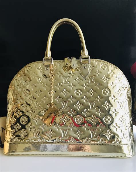 louis vuitton gold bag